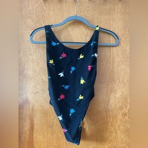 Fun floral bodysuit